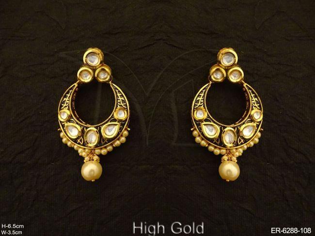 Chand Bali Type Antique Earrings