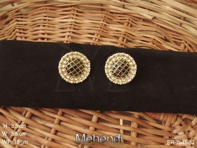 Chaks design pearl circle shape antique tops