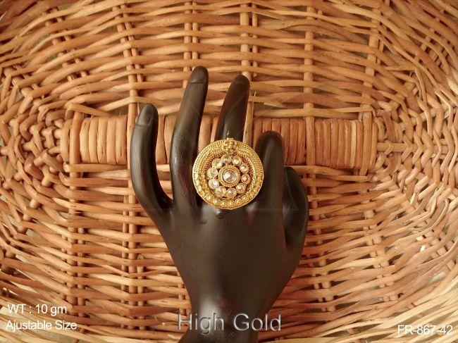 lct ruby stone antique finger ring