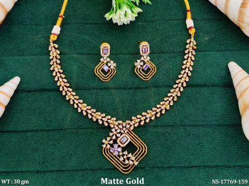 Antique Kemp Design Necklace with Earring