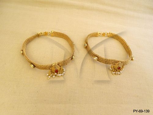 zig-zag exclusive antique payal — PY -69-139
