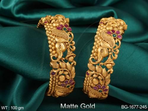 Fancy Design Antique Designer Party wear Beautiful Party wear Bangle Set