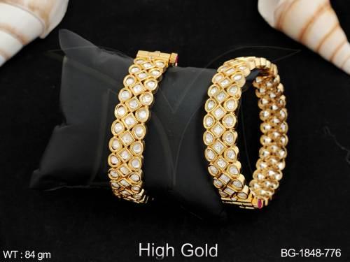 high-gold-polish-designer-party-wear-fusion-kundan-stones-bangle-set