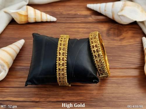 antique-full-stone-high-gold-polish-2-bangles-set-