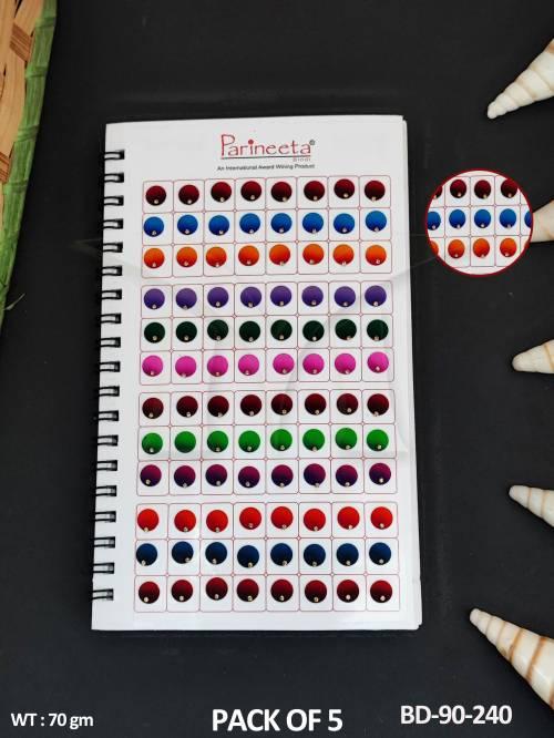 parineeta-bindi-parwati-regular-pack-of-5-bindis-stylish-elegant-designs-