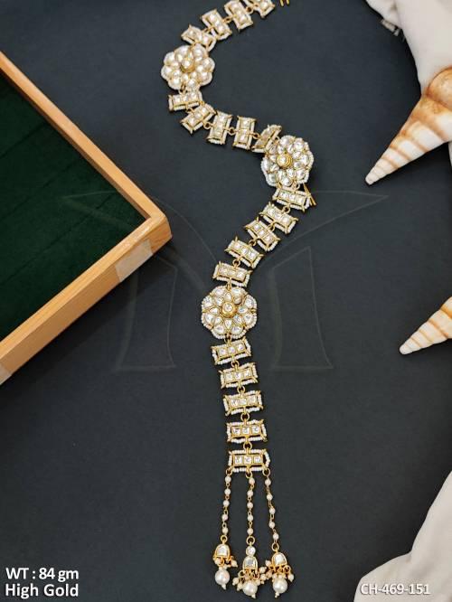 traditional-high-gold-finish-kundan-hair-choti-