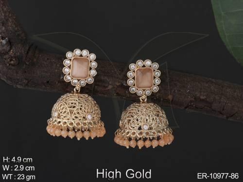 beautiful-antique-jewellery-designer-high-gold-polish-earrings-