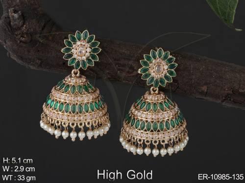 beautiful-antique-jewellery-designer-high-gold-polish-earrings-