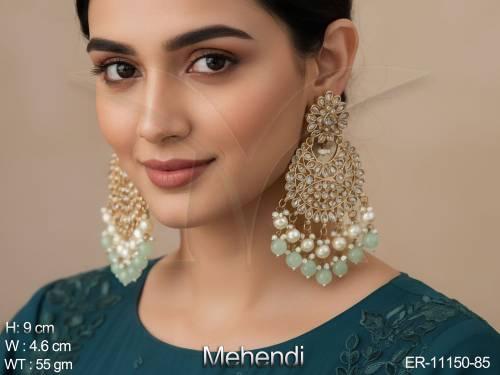 antique-jewellery-beautiful-designer-mehendi-polish-party-wear-earrings-
