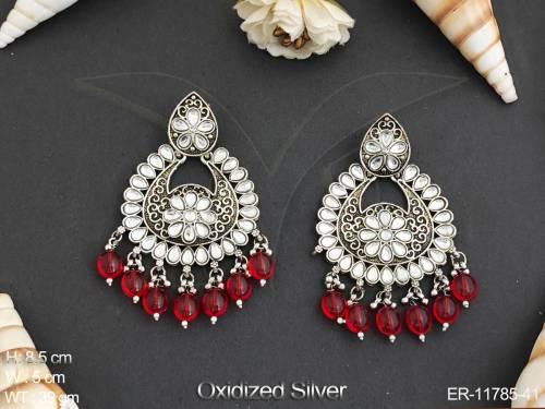 oxidized-jewelry-oxidized-silver-polish-designer-fancy-wear-oxidized-earring-set