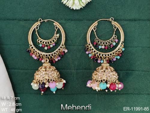 designer-beautiful-antique-jewellery-mehendi-polish-party-wear-earrings-