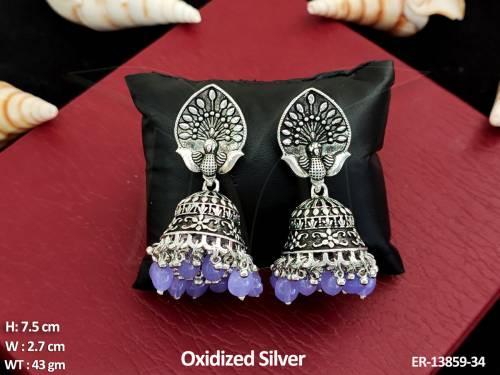 oxidized-jewellery-beautiful-design-fancy-style-earrings-