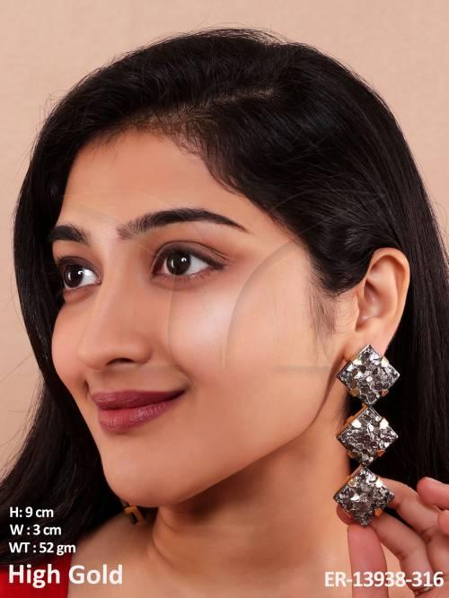 designer-fancy-style-party-wear-beautiful-high-gold-polish-designer-fusion-long-earring