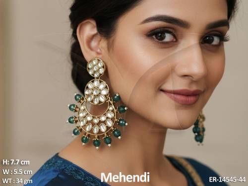 mehendi-polish-kundan-jewelery-beautiful-kundan-earring-set-party-wear-
