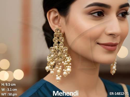 antique-jewellery-fancy-design-mehendi-polish-beasutiful-antique-long-earrings-