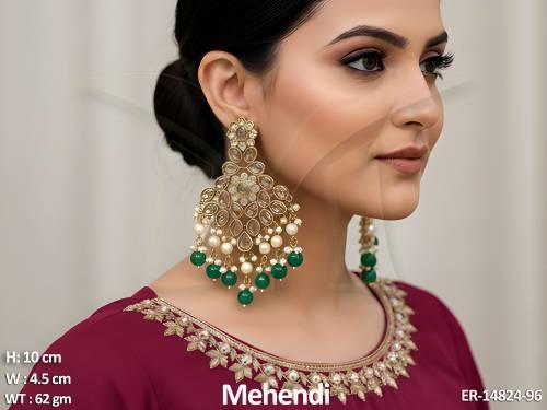 antique-jewellery-mehendi-polish-fancy-style-dangler-earrings-