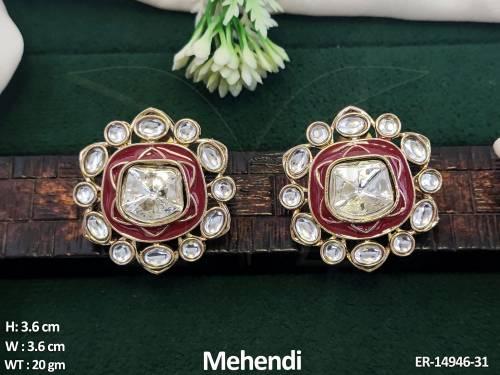 fancy-style-mehendi-polish-full-stone-antique-jewellery-party-wear-earrings-