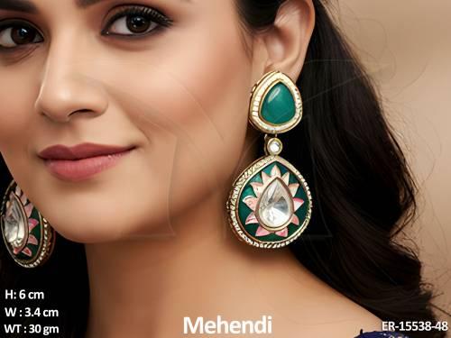 antique-jewellery-mehendi-polish-fancy-designer-earrings-