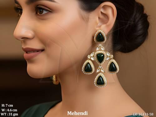 antique-jewellery-mehendi-polish-designer-full-stone-earrings-