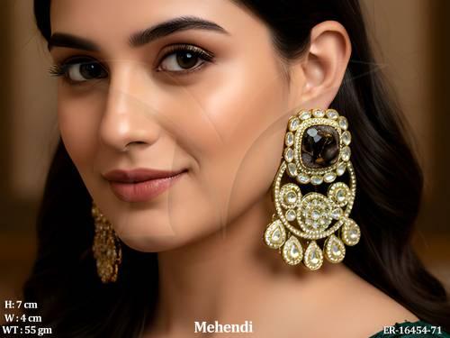 kundan-full-stone-mehendi-polish-design-party-wear-earrings-