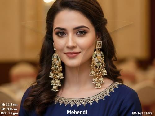 antique-design-mehendi-polish-fancy-style-jhumka-earrings-for-women-