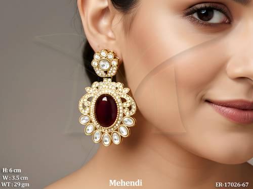antique-designer-mehendi-polish-party-wear-earrings-