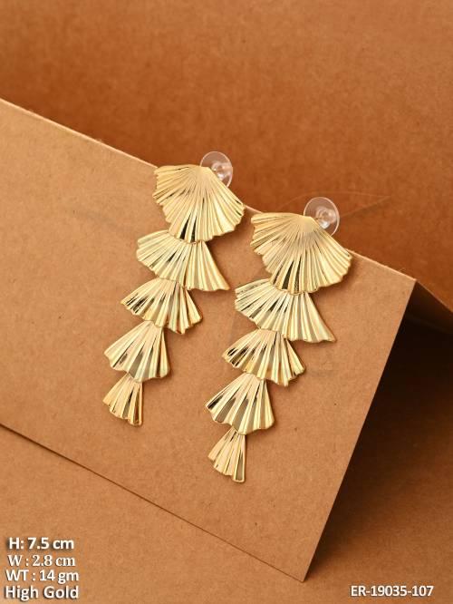 stylish-layered-fan-design-statement-earrings-
