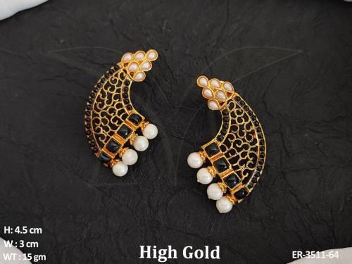 Beautiful Designer Fancy Style Antique Party wear  Earrings