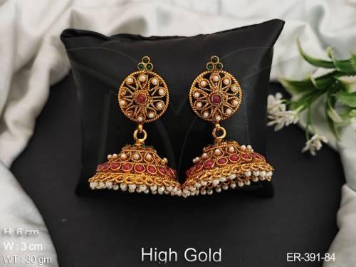 dream jewellery colour stone antique earrings detail
