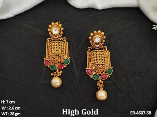 ER-4607-58-TRANSPERENT YELLOW RUBY GREEN