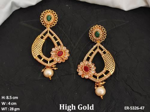 ER-5326-47-TRANSPERENT YELLOW RUBY GREEN