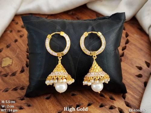 Conical Bali Style Antique Earrings