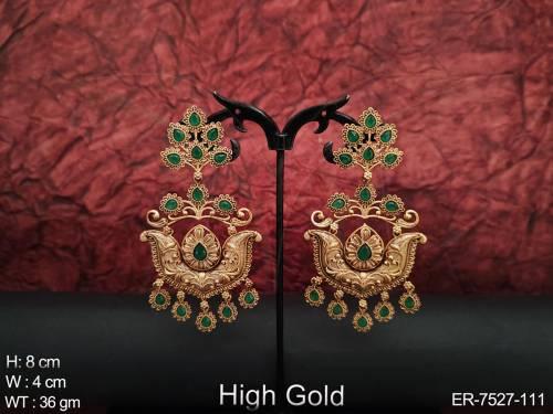 Artificial nakshi design antique earring