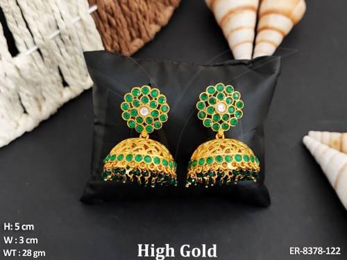 Antique Desgner Jhumka Earring