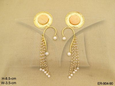 up hat antique cuff earrings detail