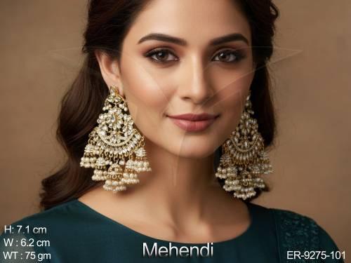 Beautiful Antique Designer Party wear Fancy Style Long Jhumka Earring