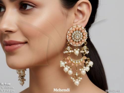 mehendi-polish-designer-fancy-style-party-wear-long-antique-earring