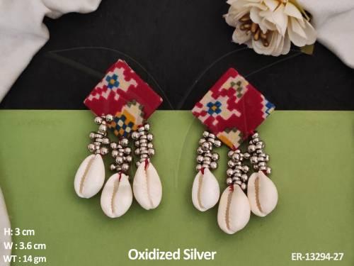 oxidized-silver-polish-jewellery-fancy-design-fabric-earrings-