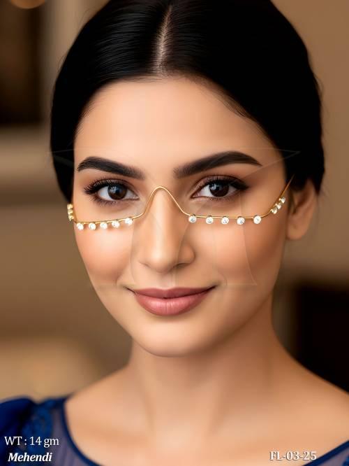 Simple Crystal Facelet Jewellery For Women