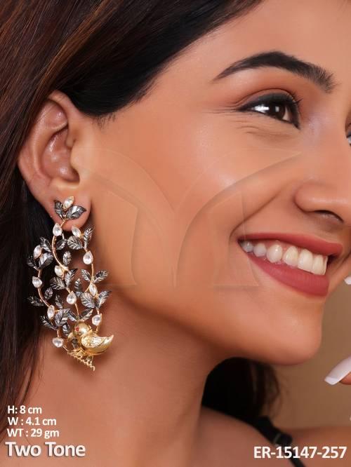 fusion-jewellery-designer-two-tone-polish-fancy-style-earrings-