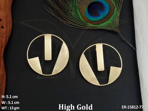 elegant-fusion-high-gold-polish-fancy-designer-earrings-