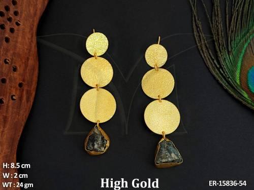fusion-jewellery-high-gold-polish-fancy-style-earrings-