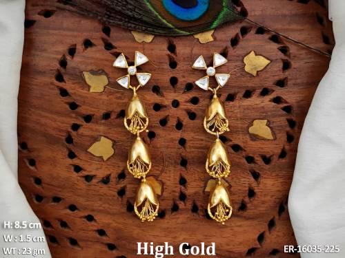 fusion-jewellery-design-high-gold-polish-party-wear-earrings-