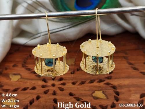fusion-high-gold-polish-fancy-style-party-wear-earrings-