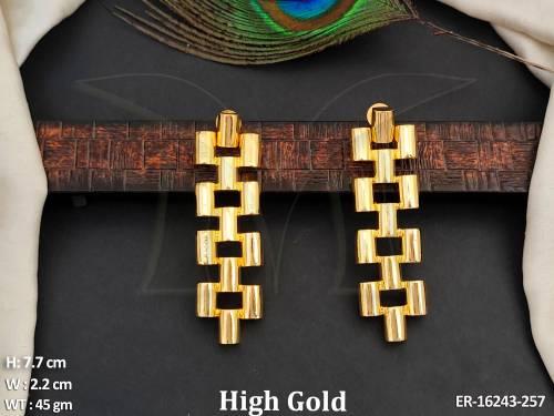 beautiful-fusion-jewellery-high-gold-polish-party-wear-earrings-