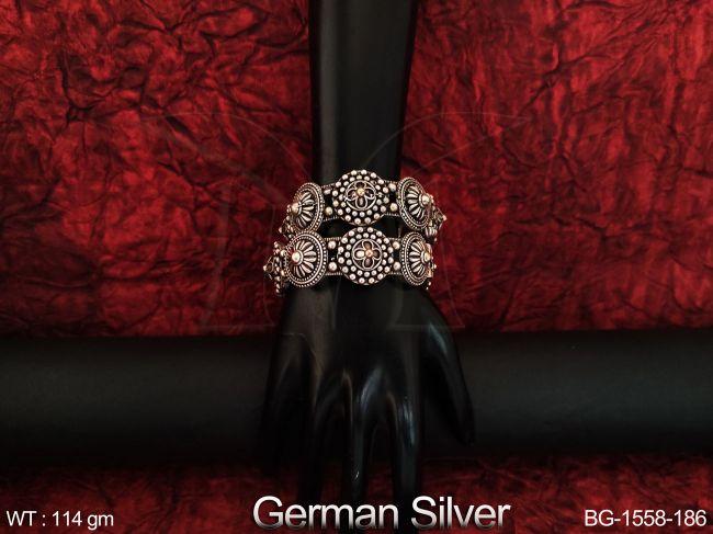 BG-1558-186-GERMAN SILVER/2 X 6