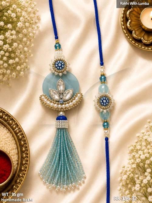 Exclusive Handmade Raksha Bandhan Rakhi Lumba Gift Set