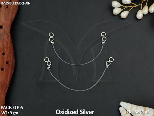 designer-beautiful-oxidized-silver-invisible-ear-chain-