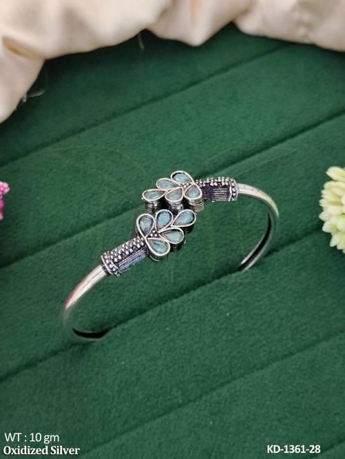 oxidized-silver-full-stone-designer-party-wear-kada-