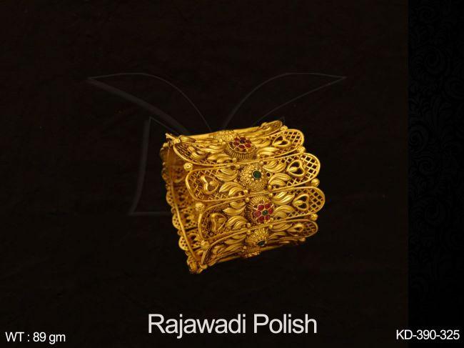 broad style parallel antique kada detail